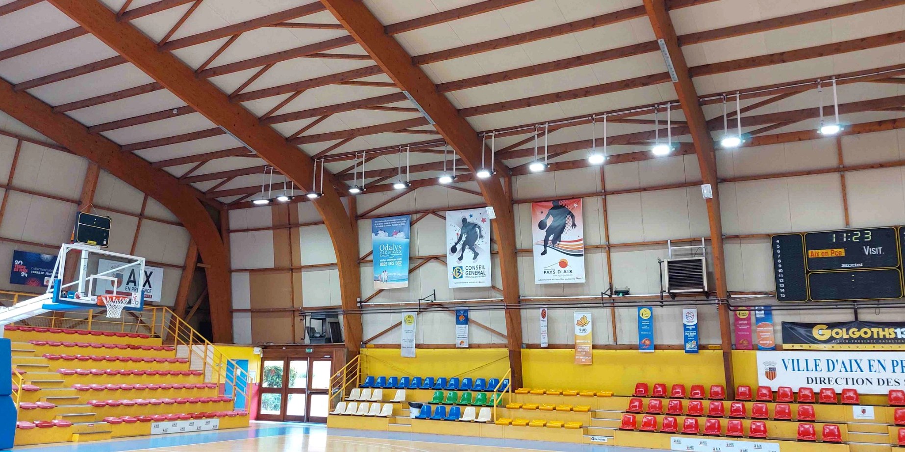 gymnase Pioline gymnase 600lux Aix-en-Provence